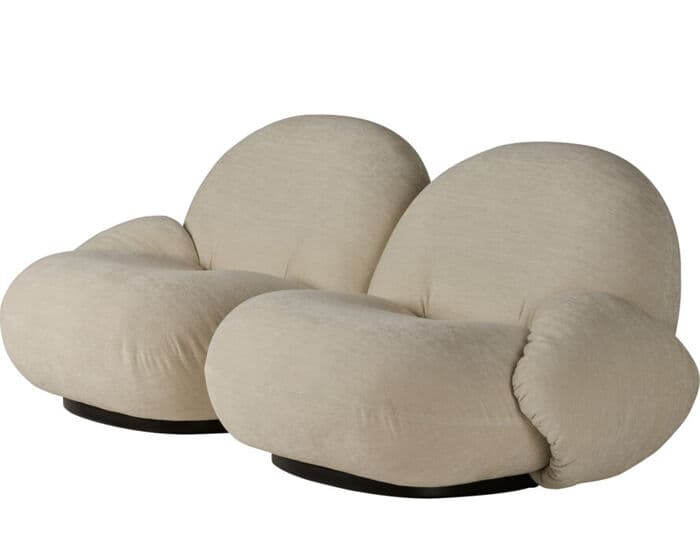 pacha 2 seat sofa with armrests