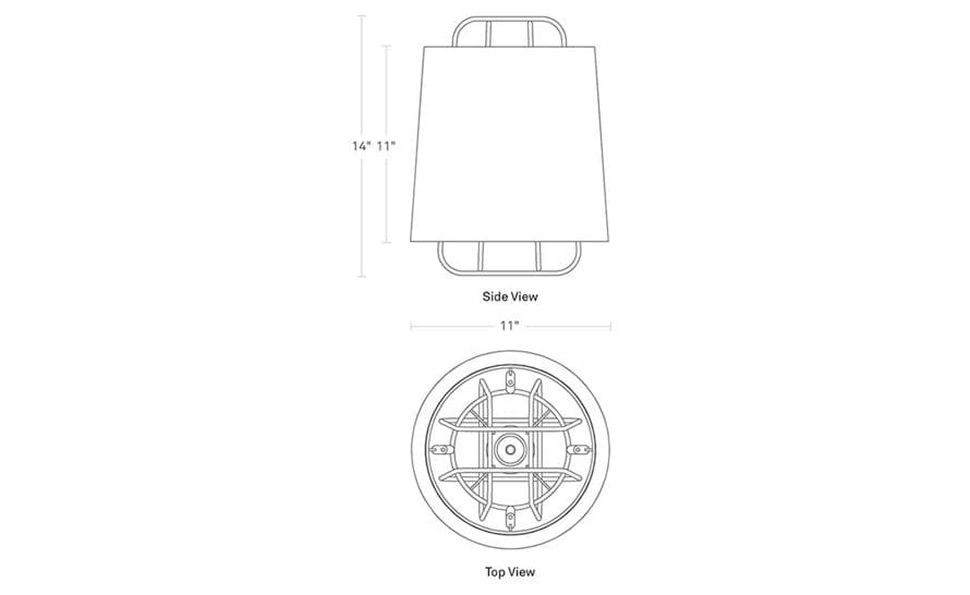 perimeter small pendant light