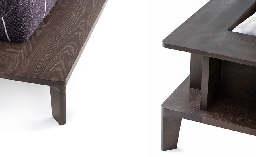 platform queen bed 758aq
