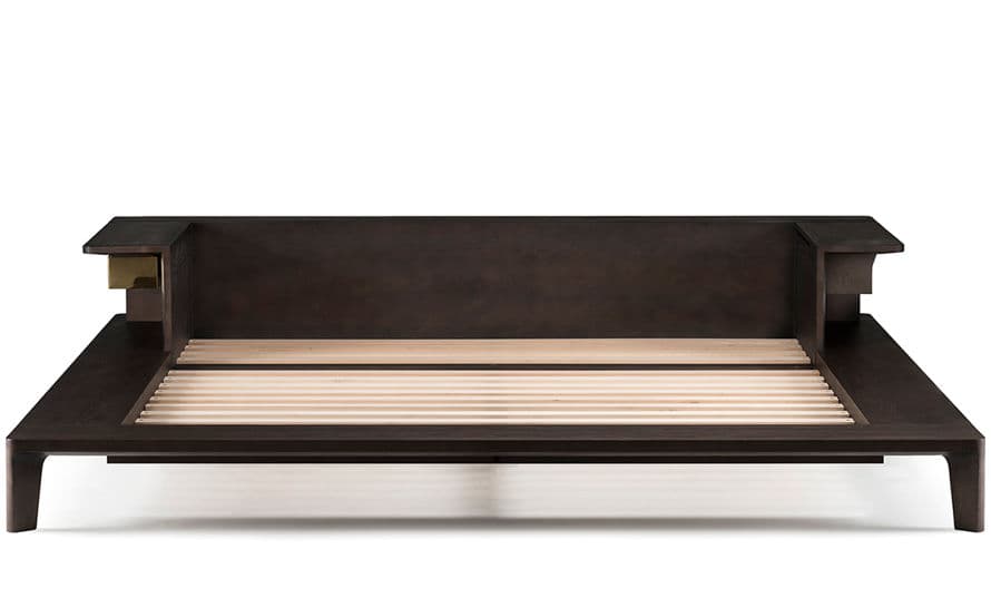 platform queen bed 758aq