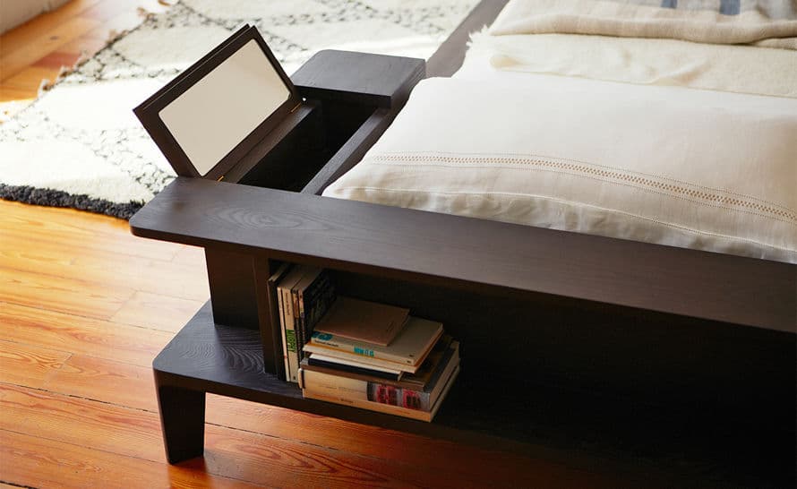 platform queen bed 758aq