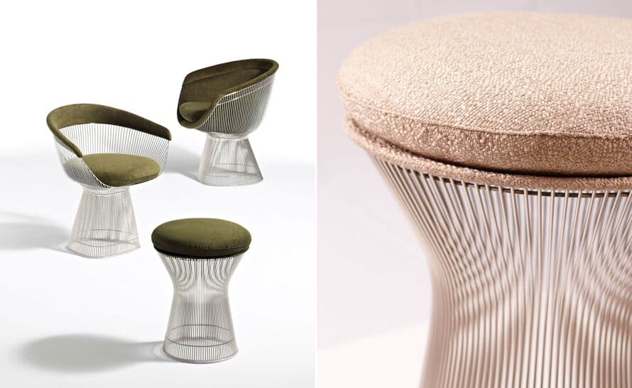 platner arm chair