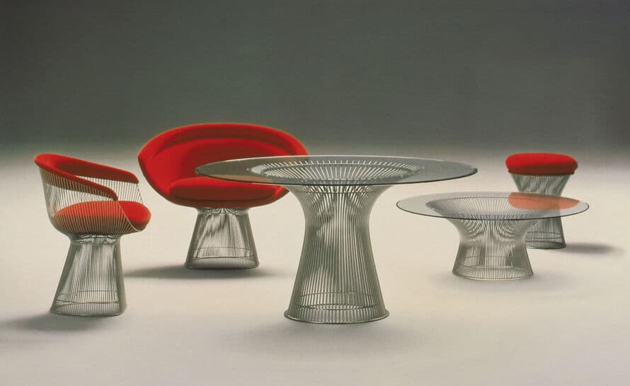platner lounge chair