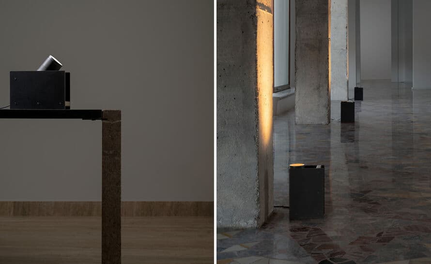 Plint spot lamp