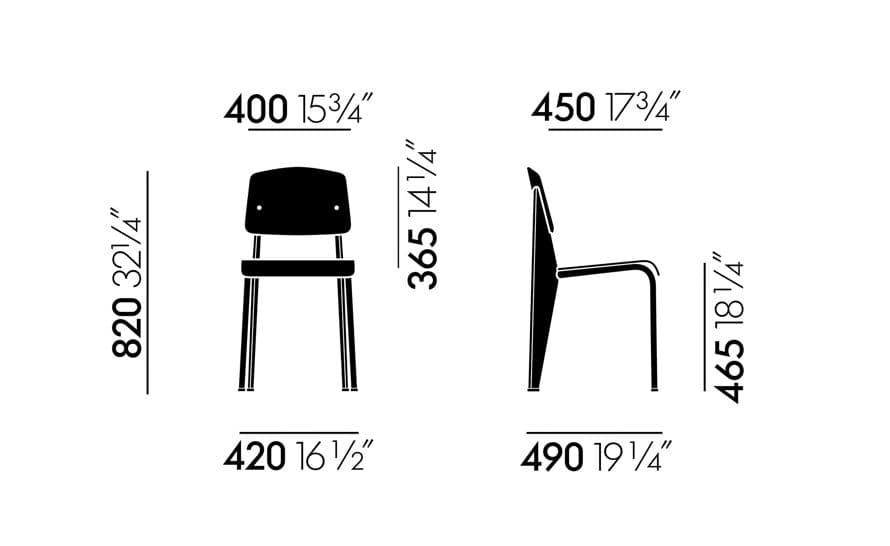 prouvé standard chair