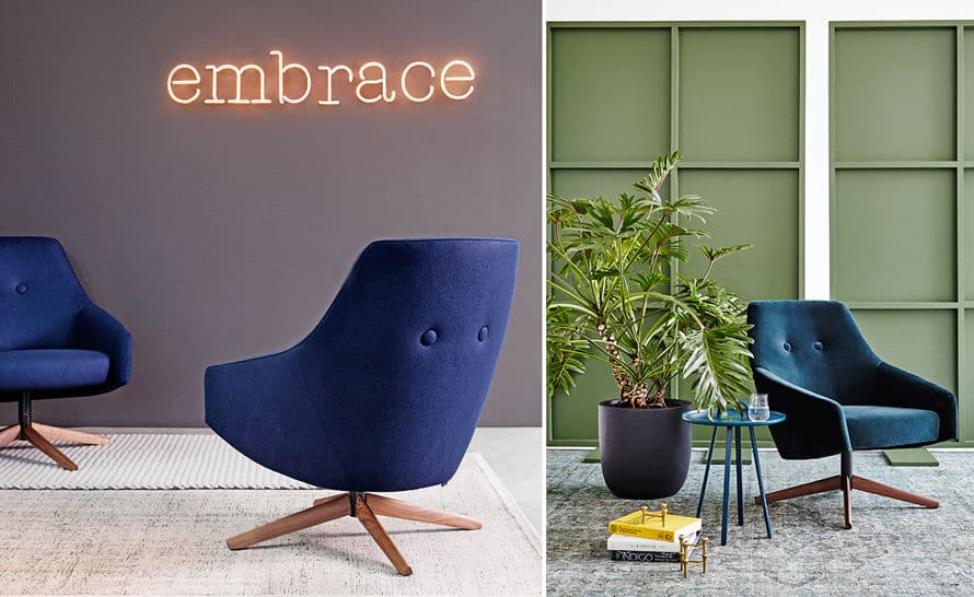 puk low lounge chair