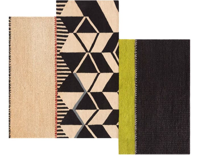 rustic chic geo rug