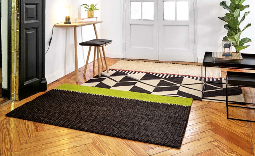 rustic chic geo rug