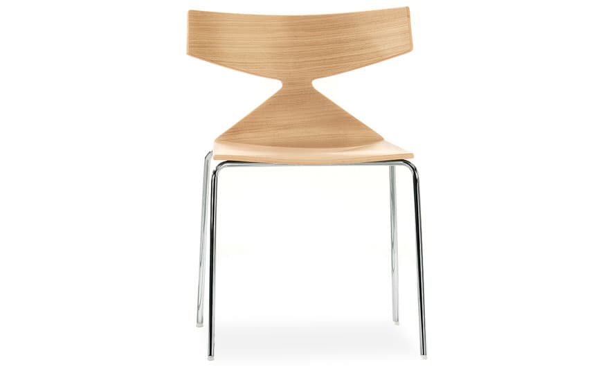 saya chair with metal legs