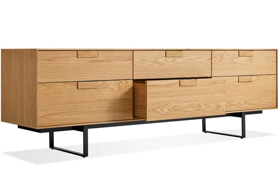 series 11 six drawer console