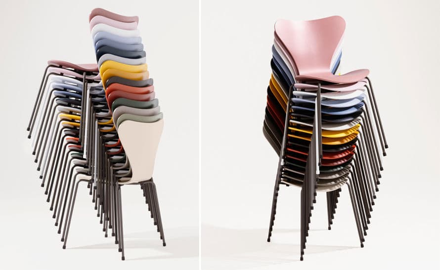 series 7 side chair color