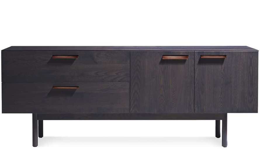 shale 2 drawer / 2 door dresser