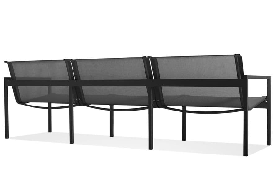 skiff outdoor 3 seat sofa