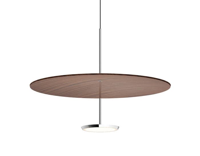 sky dome wood pendant light