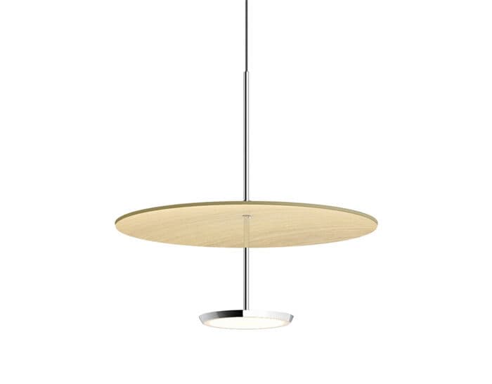 sky dome wood pendant light