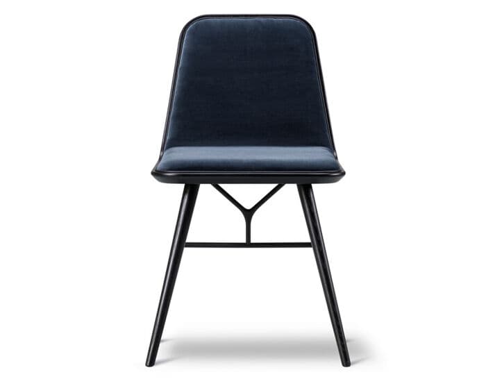 spine wood base chair