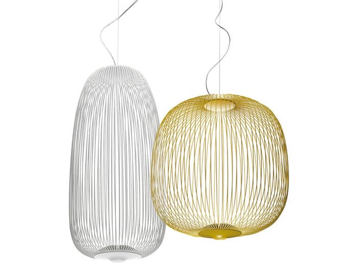 spokes led suspension lamp