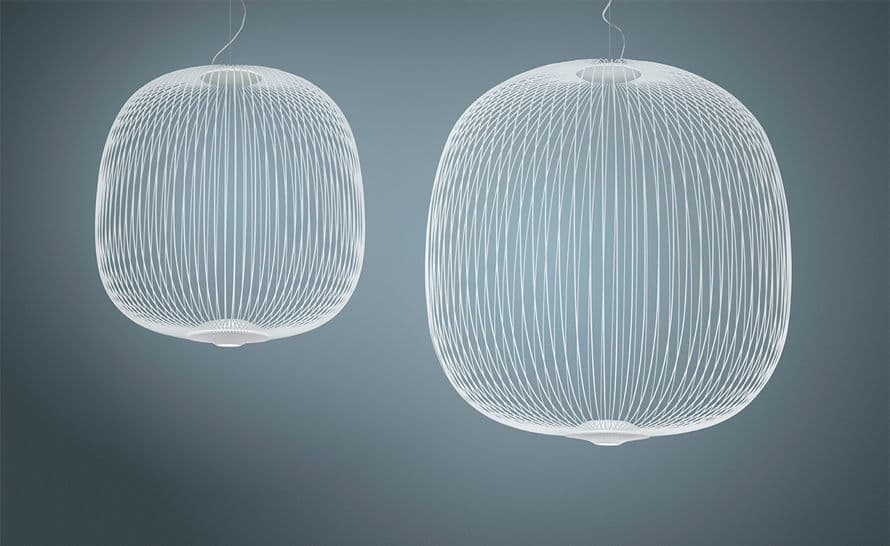 spokes led suspension lamp