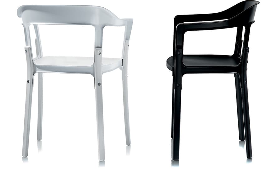 magis steelwood armchair
