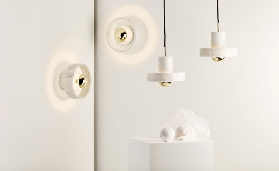 stone pendant light