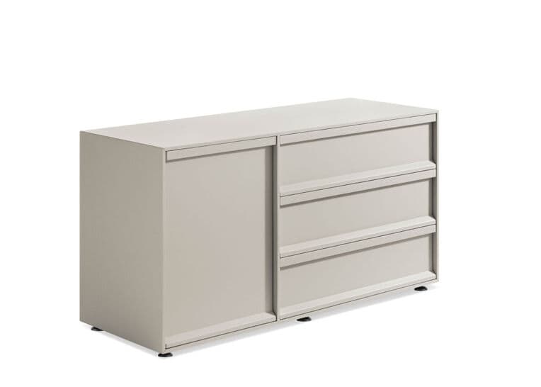 superchoice 1 door / 3 drawer credenza