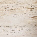 indoor only - neutral white travertine
