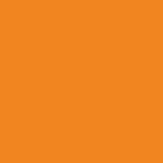 9.5" height - orange