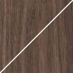 oak top - dark stained / oak base - dark stained