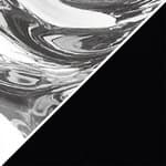 silver / black