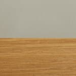 36" dia. - white oak base / putty top