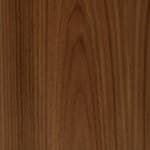 oak, stained dark walnut