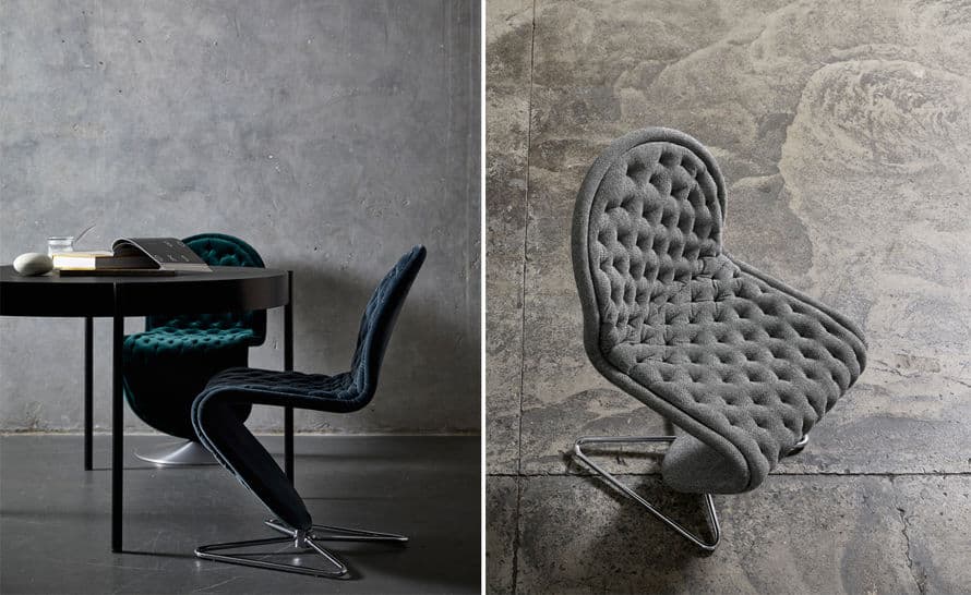 panton system 1-2-3 deluxe dining chair