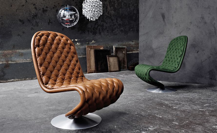 panton system 1-2-3 deluxe lounge chair