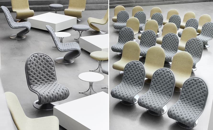 panton system 1-2-3 deluxe lounge chair