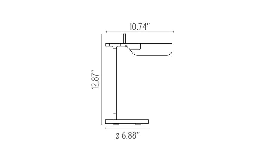 tab led table lamp