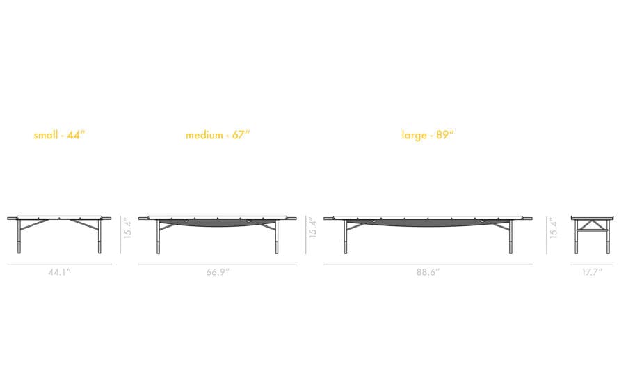 Table Bench 89 inch