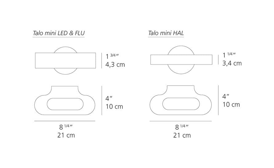 talo mini wall light