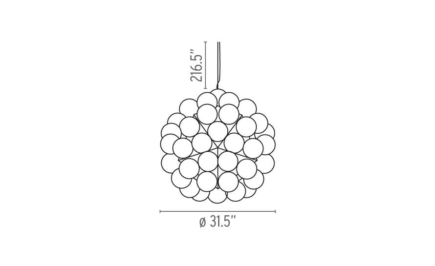 taraxacum 88 suspension lamp