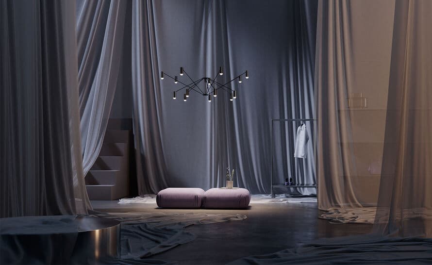 The W Suspension Lamp