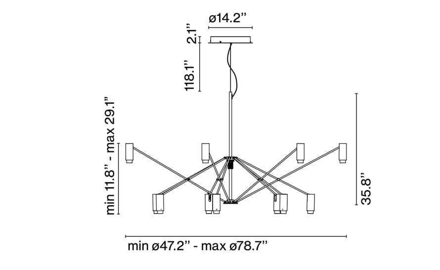 The W Suspension Lamp