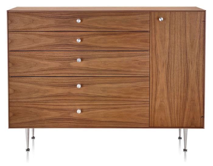 nelson thin edge chest cabinet