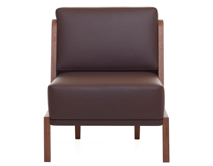 throne lounge chair 269 with upholstery