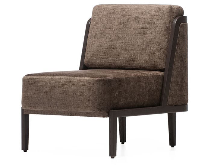 throne lounge chair 269 with upholstery