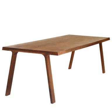 doble table walnut