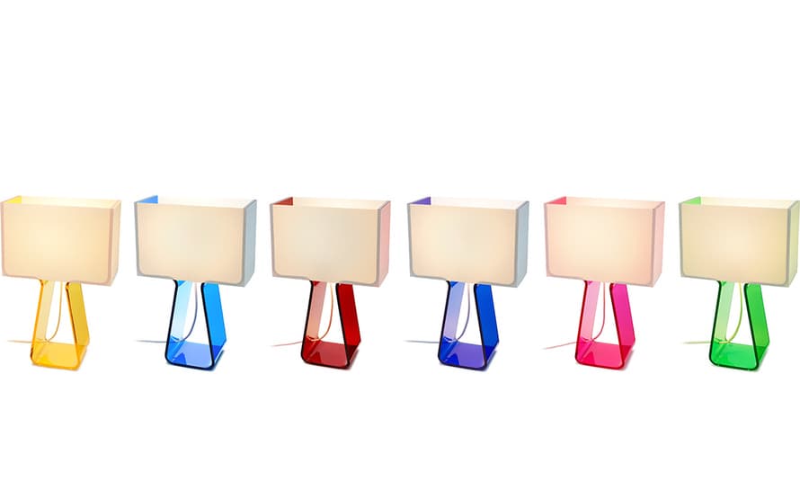 tube top table lamp
