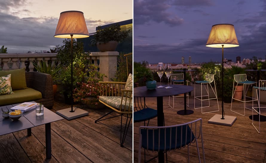 txl outdoor floor lamp