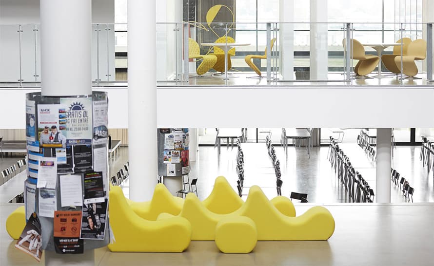 panton welle 2 low lounge seating