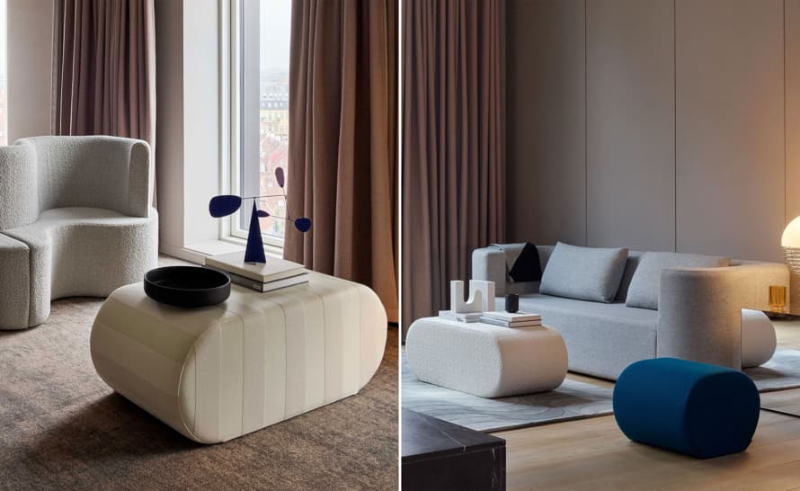 panton welle 5 low lounge seating