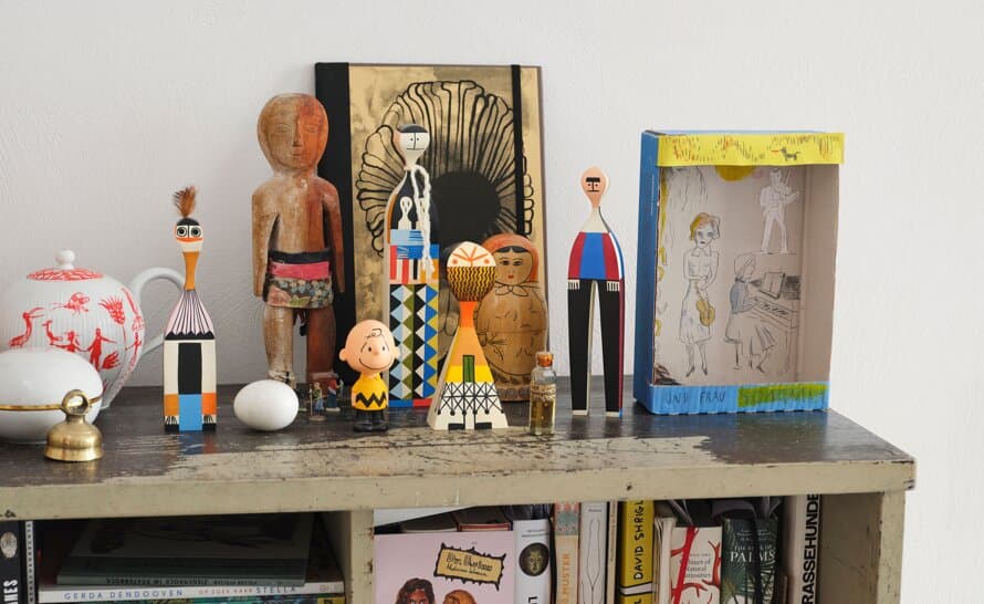 wooden dolls by alexander girard