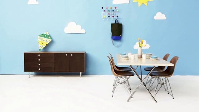 eames 3 seater sofa video